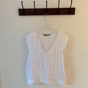 Linen shirt from Zara basics